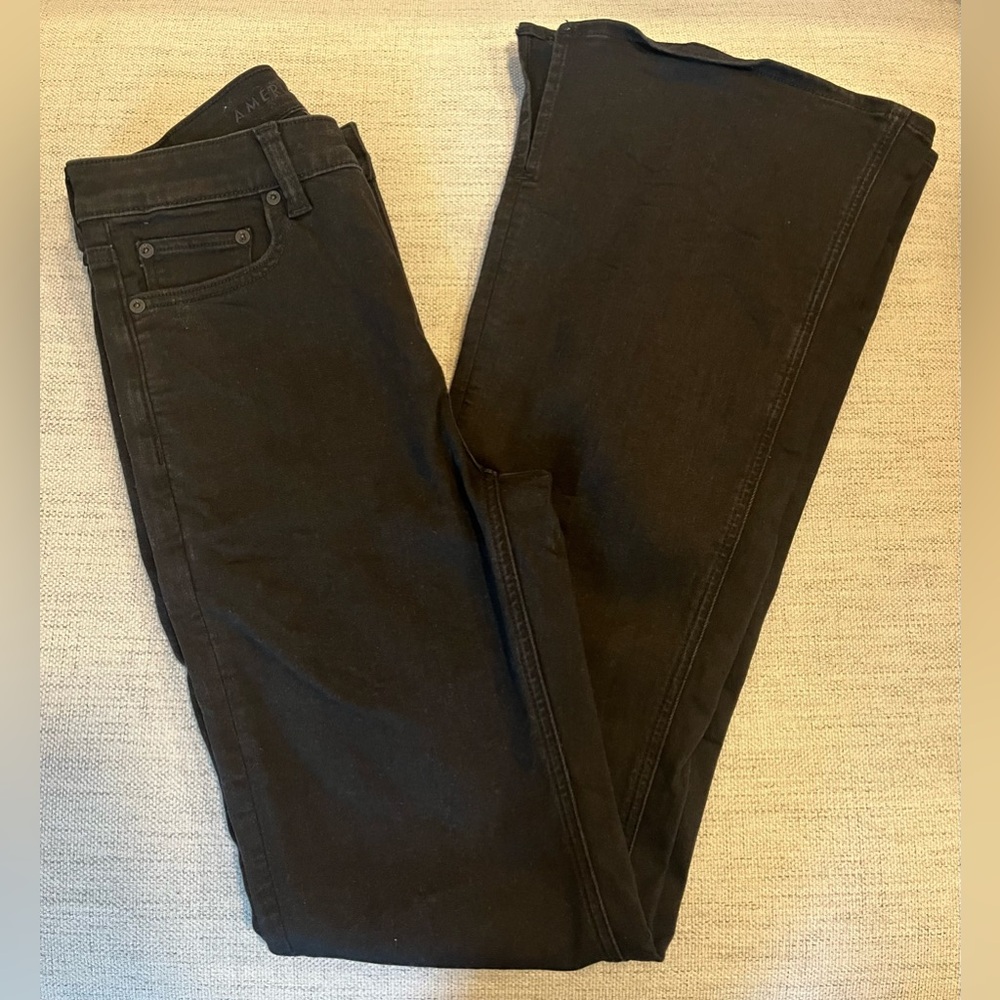 🎉 AE High Rise Split Flare Sz 6L - Picture 5 of 7
